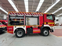 El SEPEIS recibe el camión autobomba para el Parque de Bomberos de Bembibre