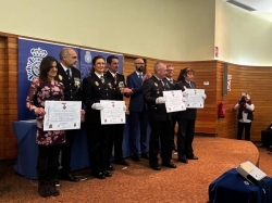 León celebra el 202º aniversario de la Policía Nacional con un homenaje a sus jubilados y a la dedicación al servicio público