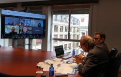 CEG, FADE y FELE mantienen una reunión con el coordinador europeo del Corredor Atlántico, François Bausch