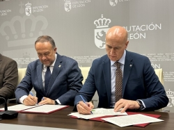 El Ayuntamiento de León firma un convenio con la Diputación para impulsar el sector agroalimentario