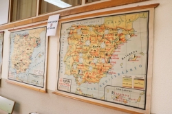 De los mapas en pizarra a los relieves en 3D: la Universidad de León realiza un recorrido por la evolución de la cartografía