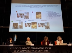 Un estudio de la Universidad sitúa en 16 millones el impacto de la Semana Santa de León, con un 99,6% de visitantes que desea volver