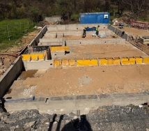 Las obras de construcción del Aula Arqueológica de Las Médulas avanzan a buen ritmo y concluirán después del verano