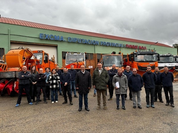 La Diputación cuenta con cerca de 60 vehículos para hacer frente a la climatología durante este invierno