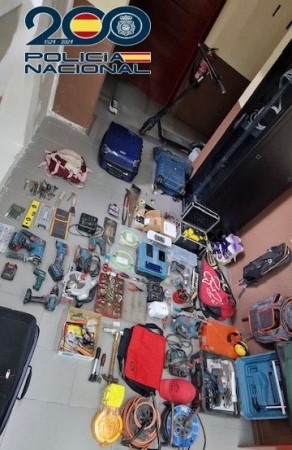 Desarticulado en León un grupo criminal responsable de una oleada de robos con fuerza en furgonetas y vehículos profesiónales