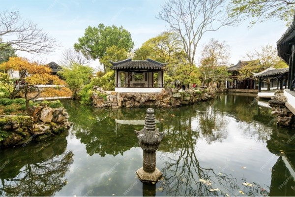 La sutileza del jardín chino se muestra en España