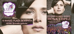 Rosa López en concierto CarreraDeLaMujer 2018