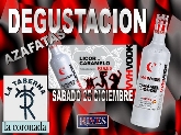 DEGUSTACION CON AZAFATAS  LICOR-CARAMELO RIVES