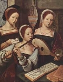 Concierto de piano a cuatro manos cargo de “Piano Duetto”, acompañado de textos e imágenes “Mujeres en la música culta. Compositoras del siglo XIX”.