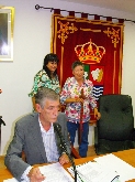 Carmen Barroso tomó posesión de su cargo como nueva alcaldesa de Santa Amalia