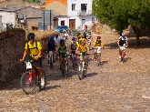 Casi 70 corredores de la comarca participaron en la I Ruta Cicloturista “Camino Mozárabe”