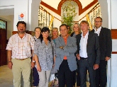 Una delegación de Alemanes visitó la comarca para conocer instalaciones y promover intercambios de enfermería