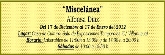 Exposición: “Miscelánea”