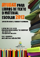 AYUDAS PARA LIBROS DE TEXTO O MATERIAL ESCOLAR 2012