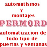 PERMORD-Puertas de garaje automáticas y ascensores domésticos en Extremadura.