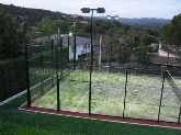 Servi Green, pista de pádel totalmente instalada por 12.300 €.