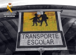 Descubren a un conductor de un autobús escolar con drogas en su organismo