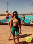 Estela González campeona de España Infantil en 100B con nuevo Récord de Campeonato y Absoluto de Extremadura