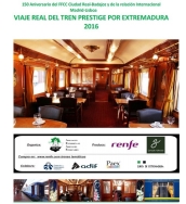 El sábado 3, pasará por Villanueva el tren Prestige, construido a principios del siglo XX