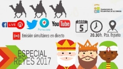 La Cabalgata 2017 podrá seguirse en directo por las redes sociales