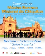 Concierto de música barroca misional de chiquitos el domingo 10 de junio