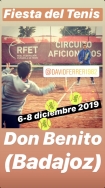 El Máster del Circuito Aficionados 2019 de la Real Federación Española de Tenis (RFET) se celebrará este año en la localidad extremeña de Don Benito