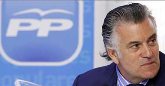 Luis Bárcenas solicita la baja temporal como militante del PP