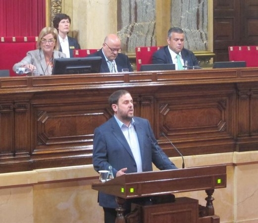 Junqueras avisa de que CiU no podría buscar apoyos fuera del Govern si ERC entra en el Ejecutivo