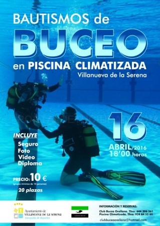 Golf y Buceo son las propuestas de la concejalía de Deportes para el próximo fin de semana