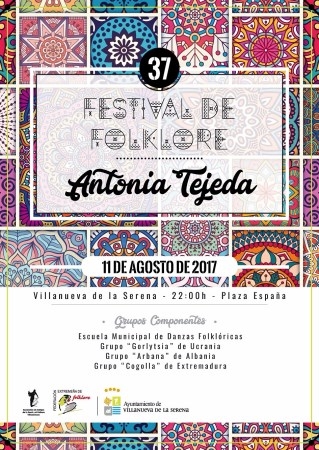 El Festival Internacional de Folklore "Antonia Tejeda" llega a su 37 edición.