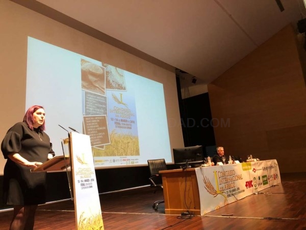 Begoña García destaca en Don Benito la innovación del sector arrocero extremeño