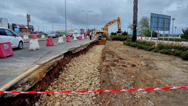 Comienzan las obras de integración de los tres parques comerciales.