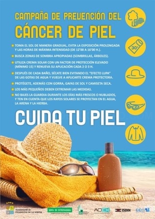 VI campaña de prevención del cáncer de piel.
