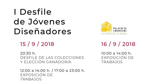 I Desfile de Jóvenes Diseñadores SerenaFashionWeekend.