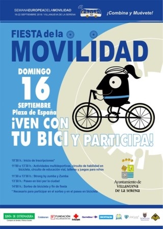Del 16 al 22 de septiembre se celebrará la Semana Europea de la Movilidad.