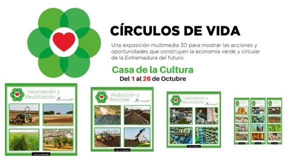 Exposición en 3D "El Círculo de la vida de los residuos"