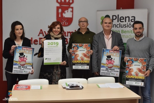 Campeones y Todos Somos Capaces actividades culturales en la Semana de la Discapacidad de Plena Inclusión Don Benito