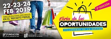 Feria de las Oportunidades Villanueva de la Serena 2ª Edición.