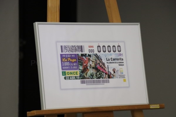 La ONCE dedica el cupón del 22 de abril a “La Carrerita”.