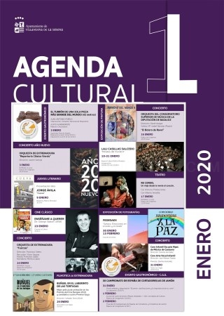 Actividades culturales programadas para enero