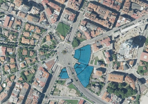 A Praza España será un espazo semipeonil