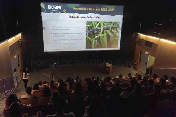 Éxito de la presentación de la oferta escolar de BIOPARC Valencia con 250 centros educativos y “aforo completo”