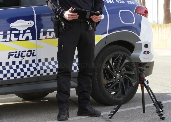 La Policía Local de Puçol controlará la velocidad de los vehículos mediante un radar móvil