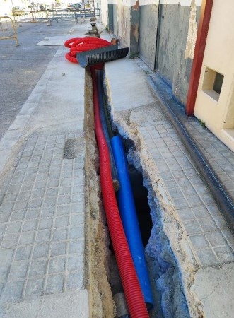 Alboraya mejora la red de agua potable del Polígono Industrial Camí la Mar para optimizar este recurso