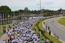 Jornada de atletismo popular.