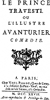 El lenguaje de tus ojos o el príncipe travestido, de Marivaux