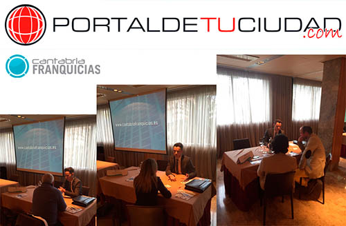 Éxito total de Portaldetuciudad.com en su asistencia a Cantabria Franquicias